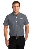 Port Authority Short Sleeve SuperPro Oxford Shirt.